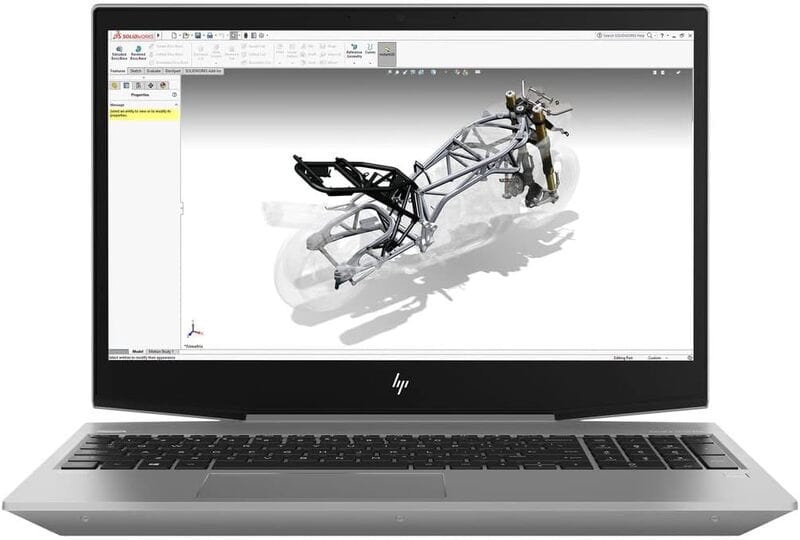 HP ZBook 15v G5 15.6" Laptop Core i7-9750H 2.6GHz-4.5GHz 16GB 512GB SSD Windows 11 Pro